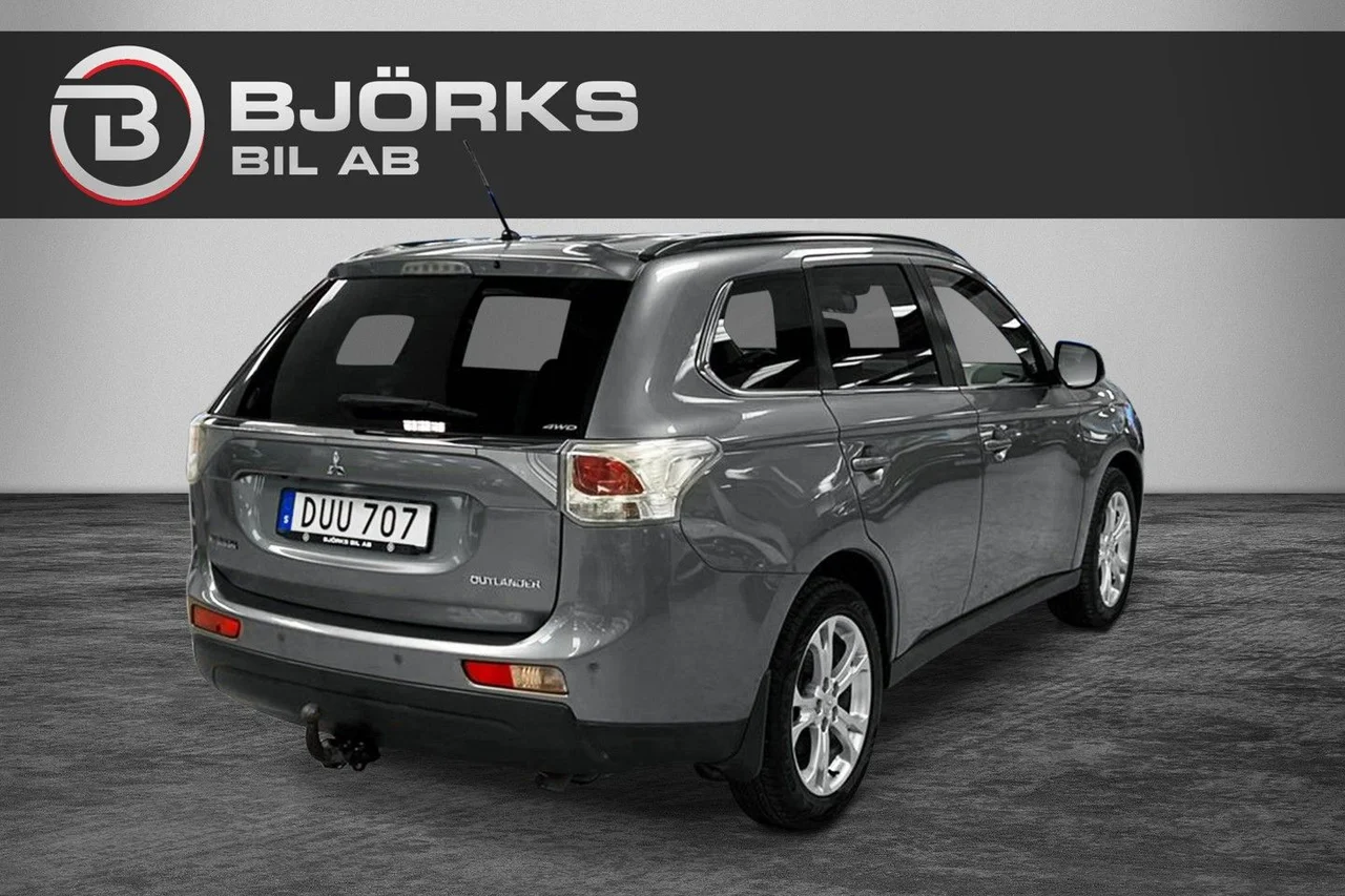 Mitsubishi Outlander 2.2 Di-D 4WD Automatisk, 150hk, 2013