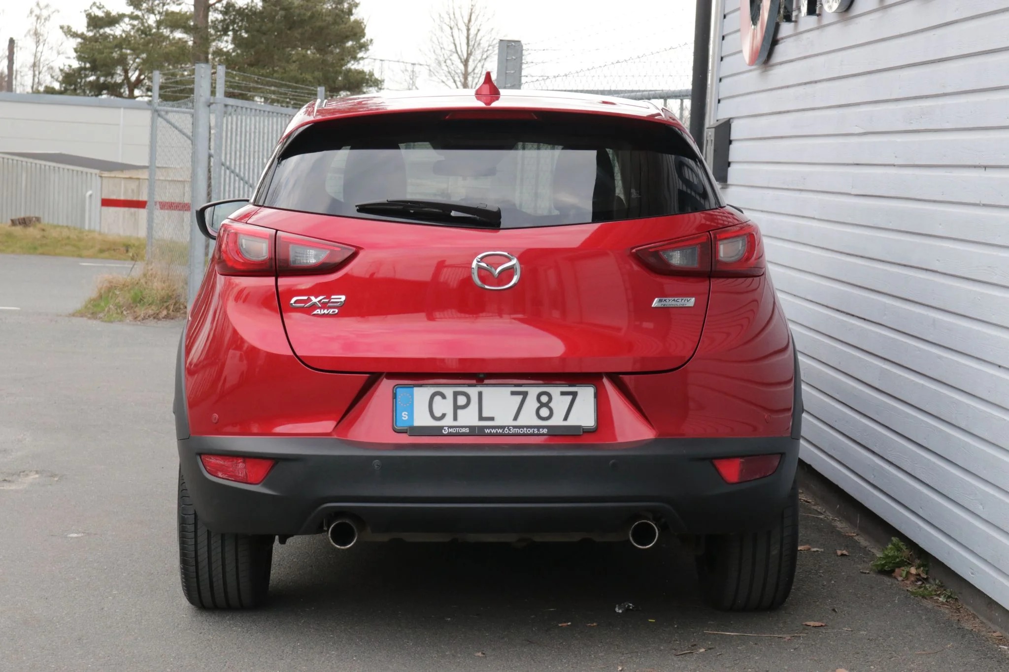 Mazda CX-3 1.5 SKYACTIV-D AWD Automatisk, 105hk, 2015