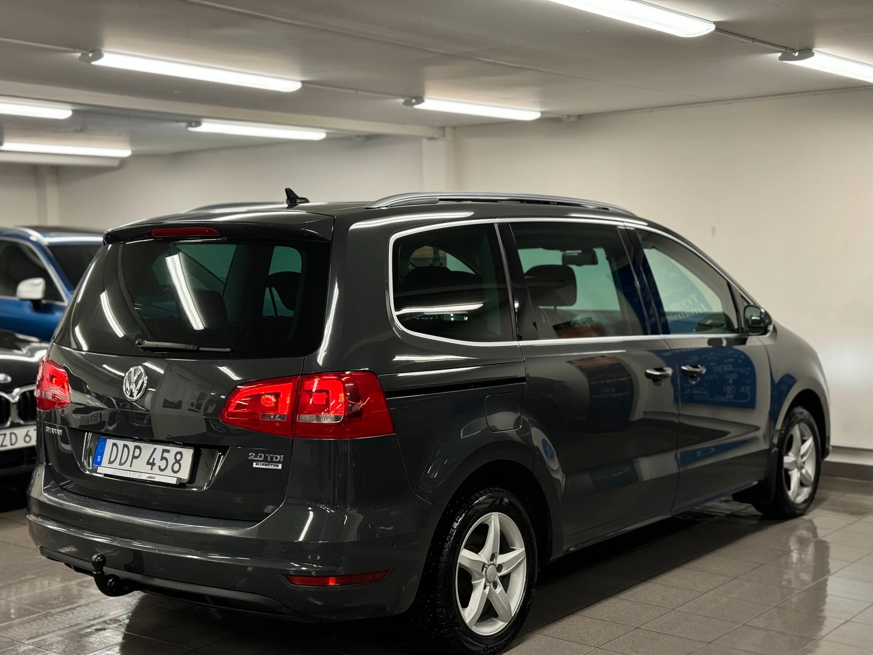 Volkswagen Sharan 2.0 TDI DSG Sekventiell, 140hk, 2015