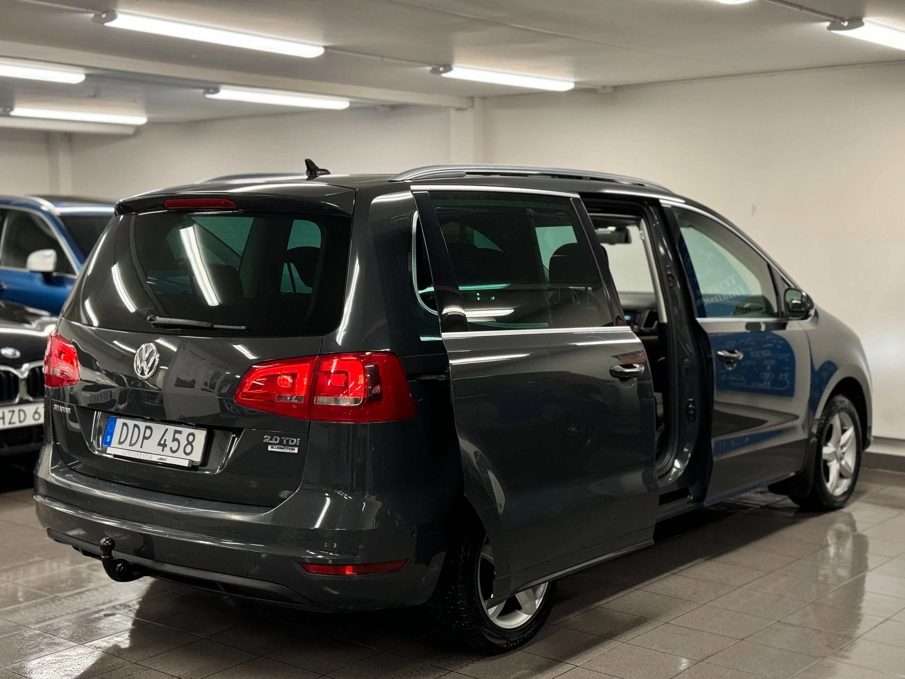 Volkswagen Sharan 2.0 TDI DSG Sekventiell, 140hk, 2015